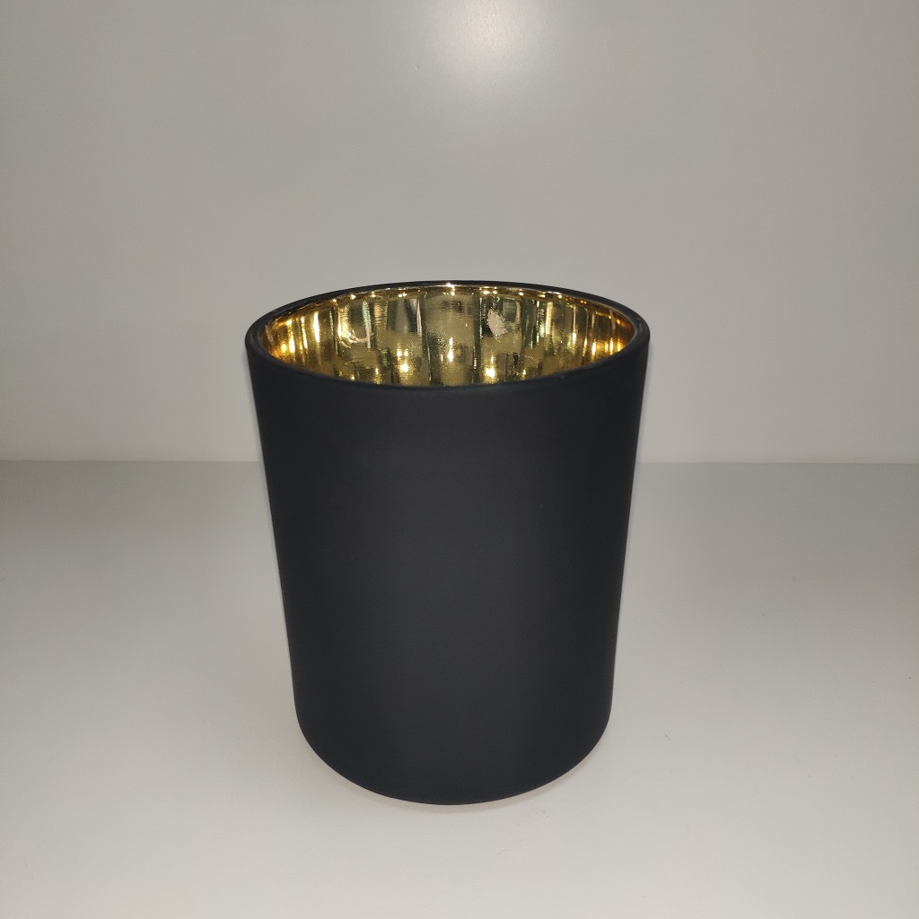 10oz cylinder clear glass candle jars wholesaler