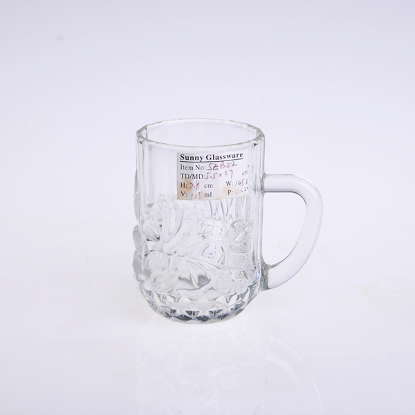 110ml beer mug with pattern