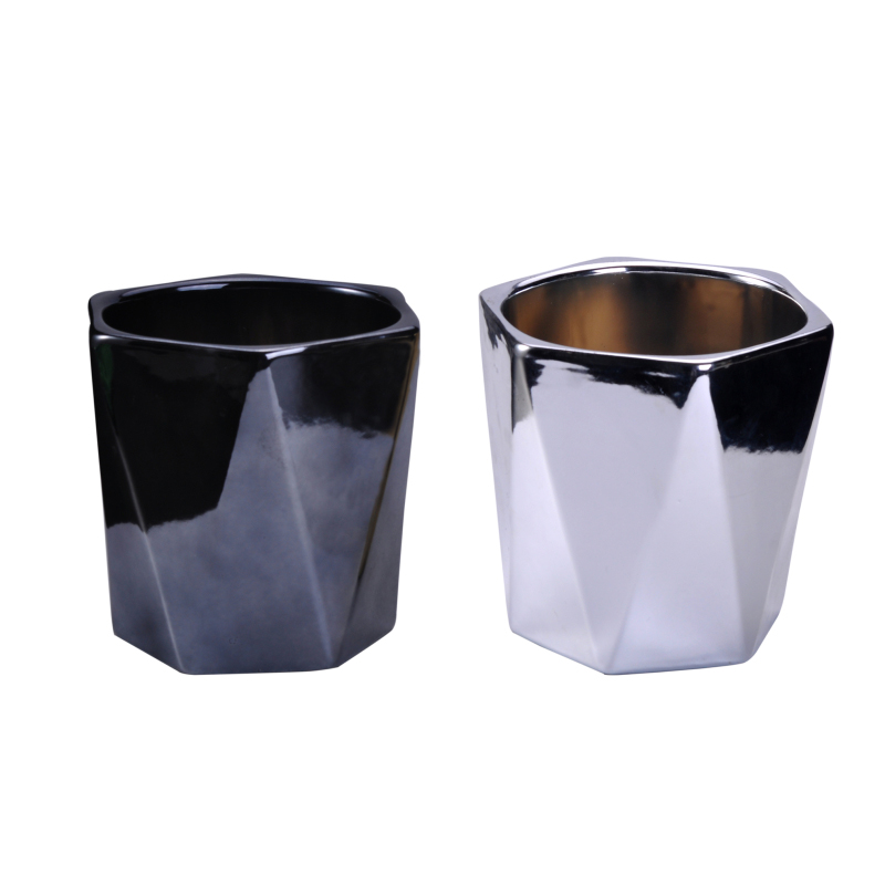1500ml Unterschiedliche Farbe glasierte Keramik erhältlich Candle Jar