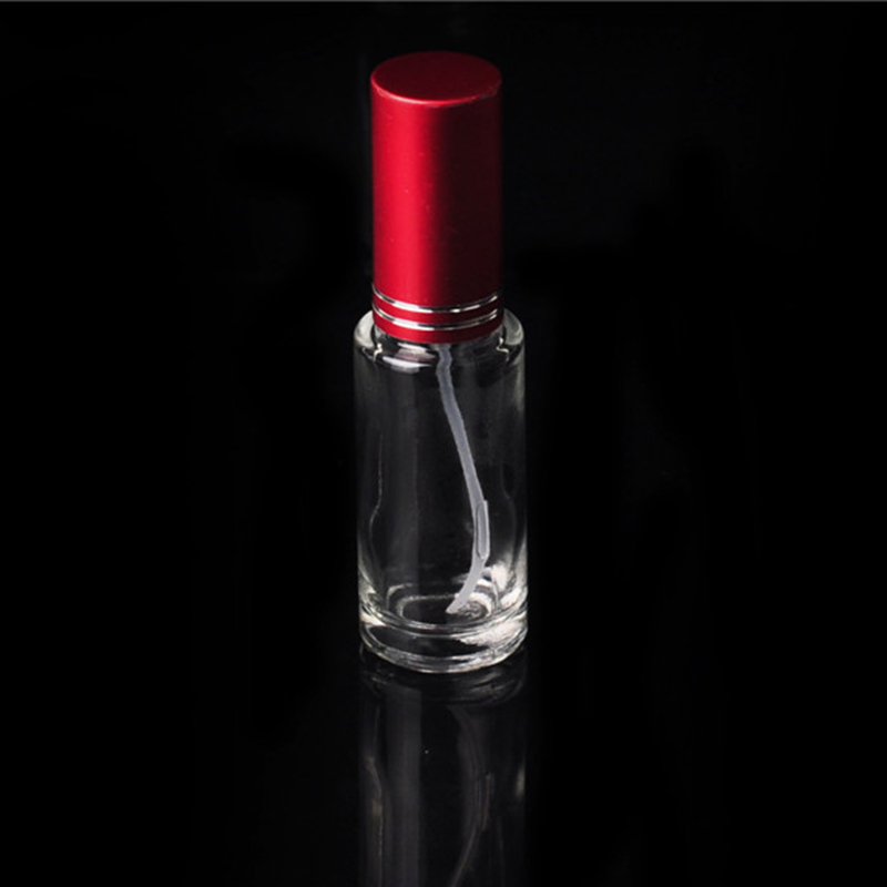 Botella de vidrio vacía 15ml botella de perfume de mini aerosol de vidrio