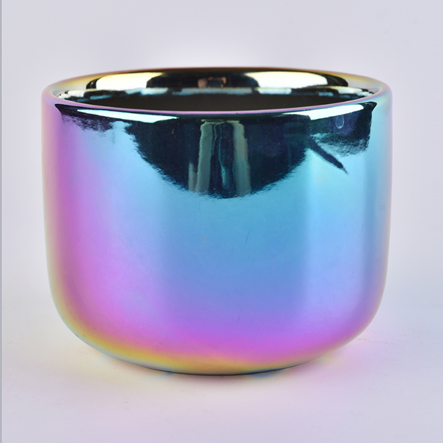 15oz Multi Color Keramik Glas