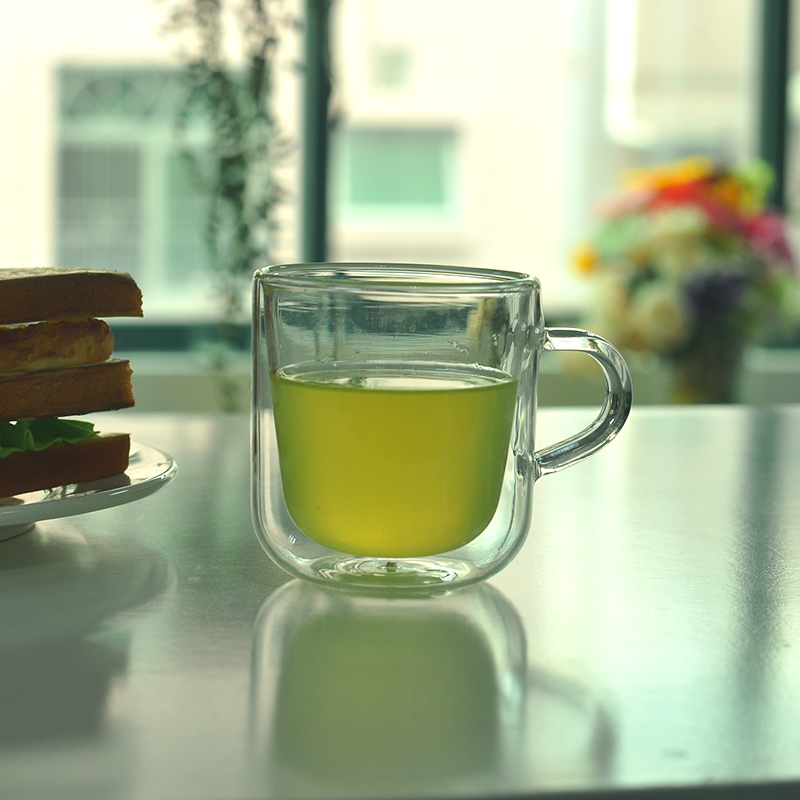 Paroi double fournisseur tasse de thé 200ml en Chine