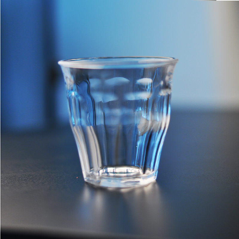 vidrio de la taza del agua del vaso de beber 200 ml