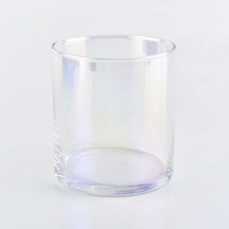 2019 nowy luksusowy 540ml Ion plating szklany świecznik