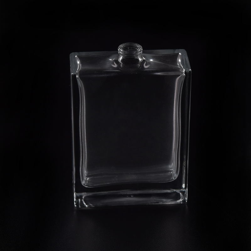 20 ml de pequenas garrafas de perfume de vidro quadrado