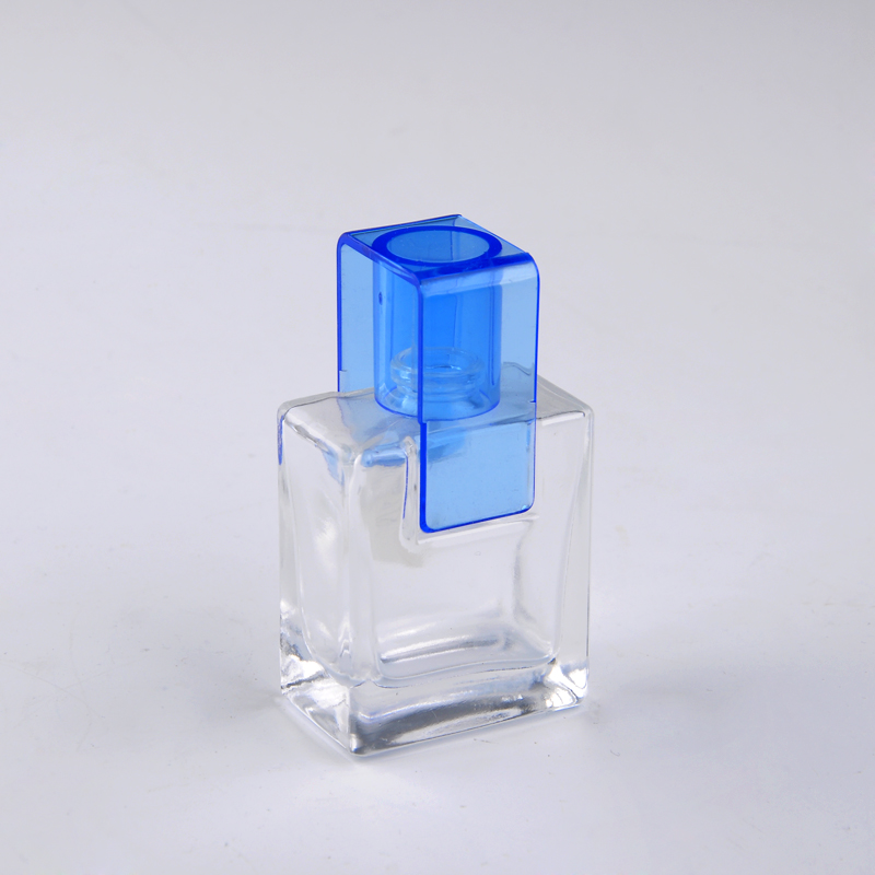 verre de 26ml bouteille de parfum avec couvercle