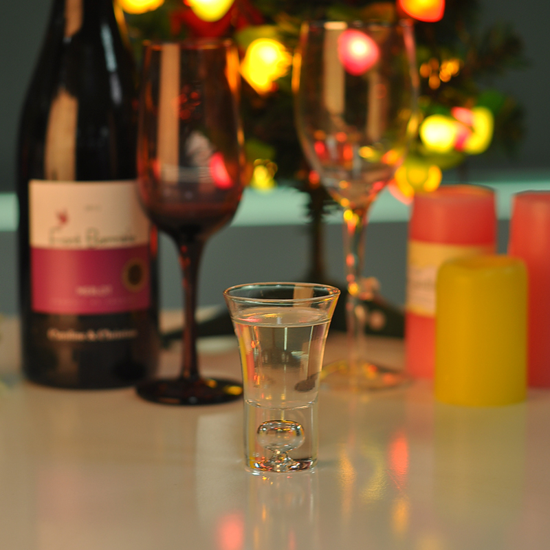 2oz alcohol wine glass shot glass