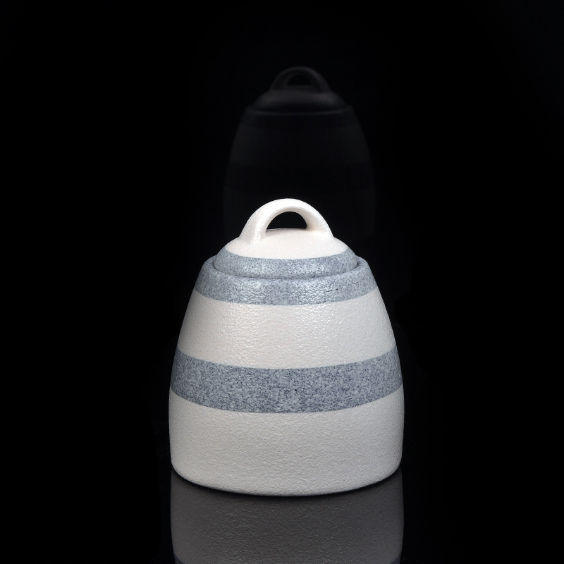 300ML Candelero de cerámica con tapa