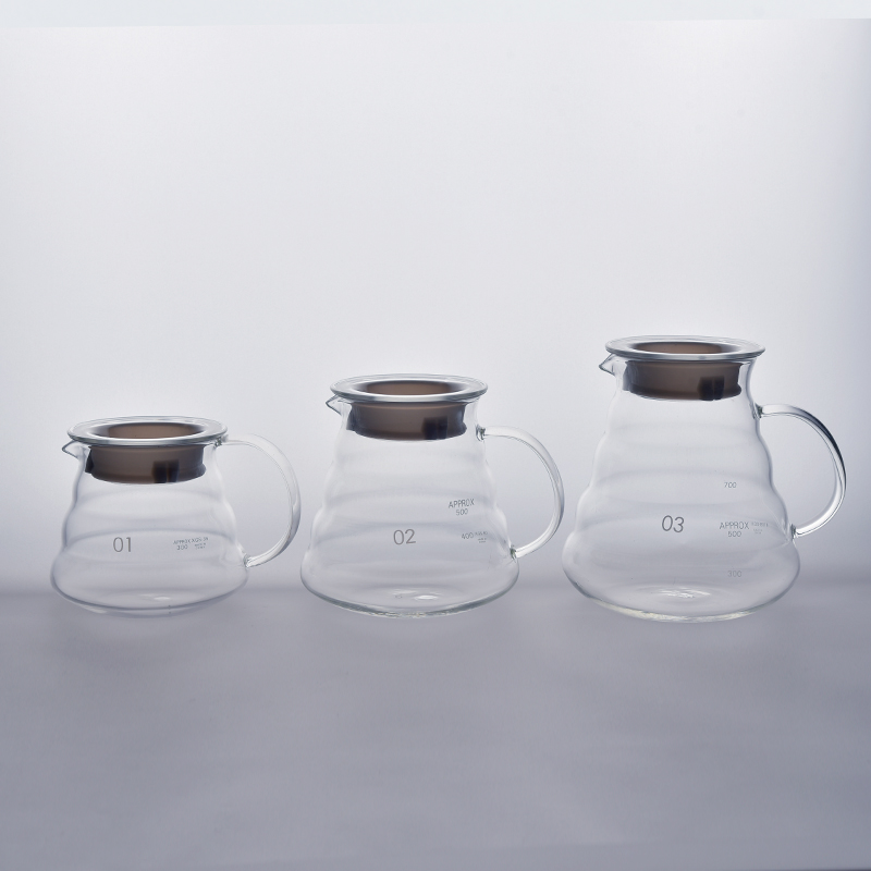 300ml Borosilictae glass tea pot wholesale