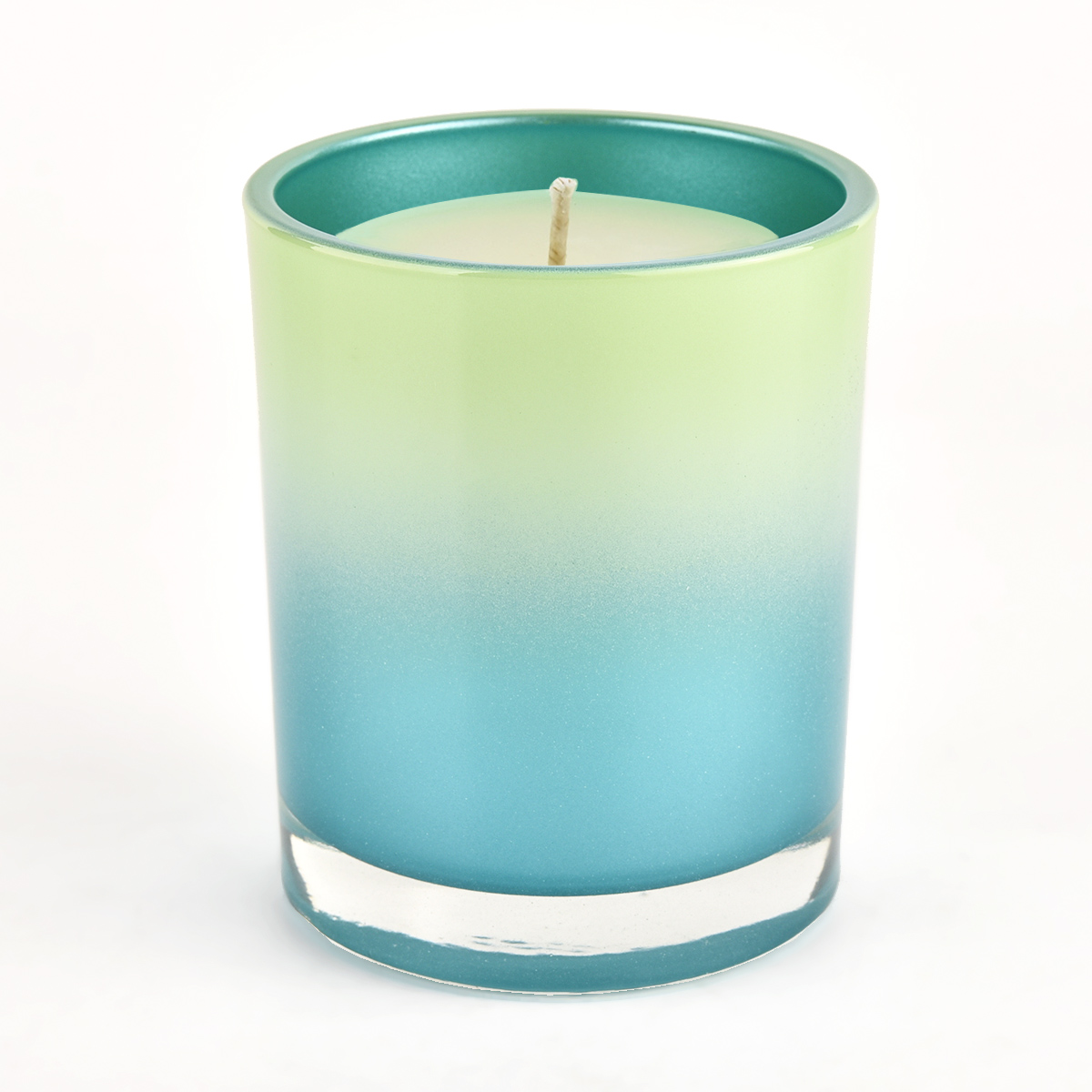 300 ml de fantasía de colores de gradiente Jares de vidrio para la decoración del hogar de las velas al por mayor
