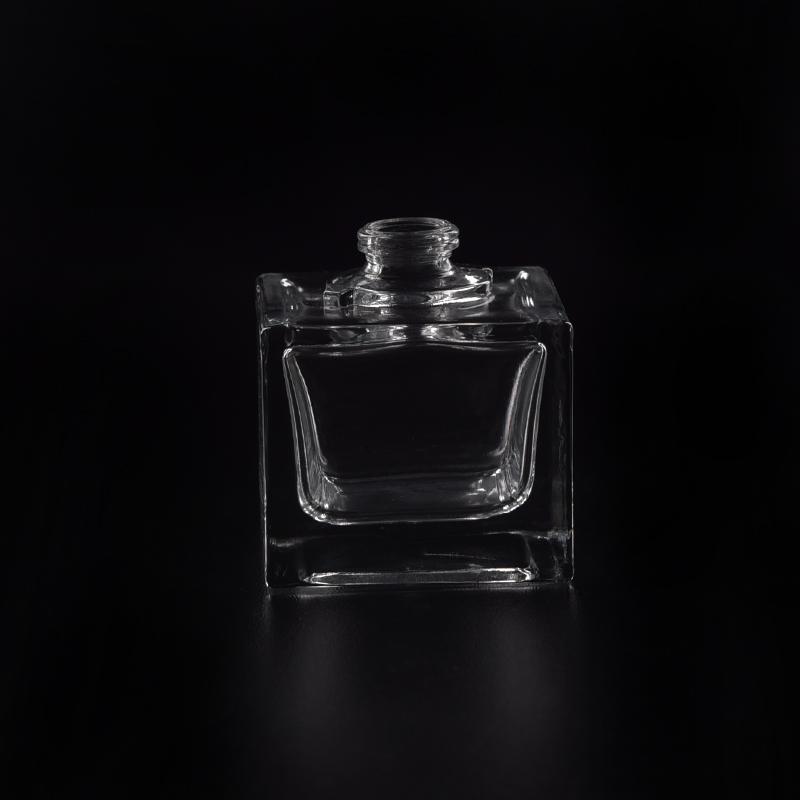 Botella de difusor de vidrio de cubo pequeño de 30 ml