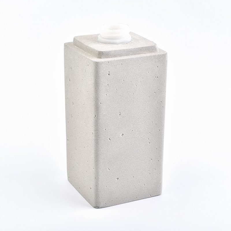 317 ml en gros conteneurs de cuisine ciment en béton brosses titulaires