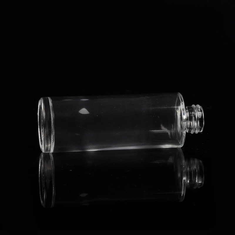3oz glass cylinder perfume bottle