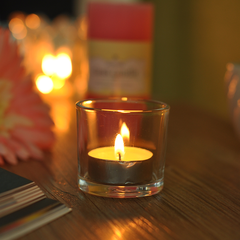 50ml 70ml szklany Tealight posiadacz hurtownia