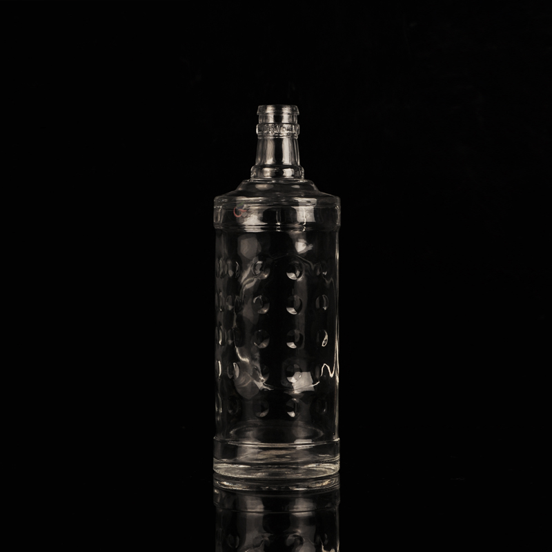 532ml zylindrische Cocktailwein-Glasflasche