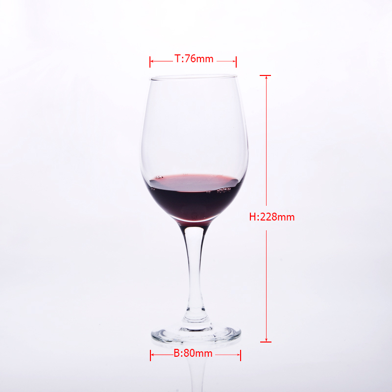 Main 566ml soufflé verre de vin rouge