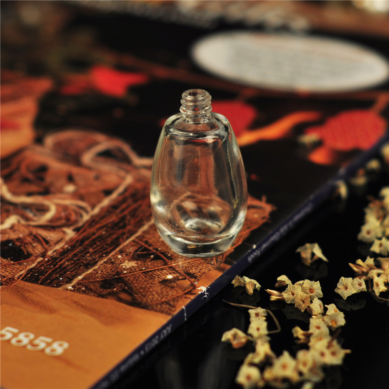 caliente venta 5ml de mini botella de perfume clara vaso vacío