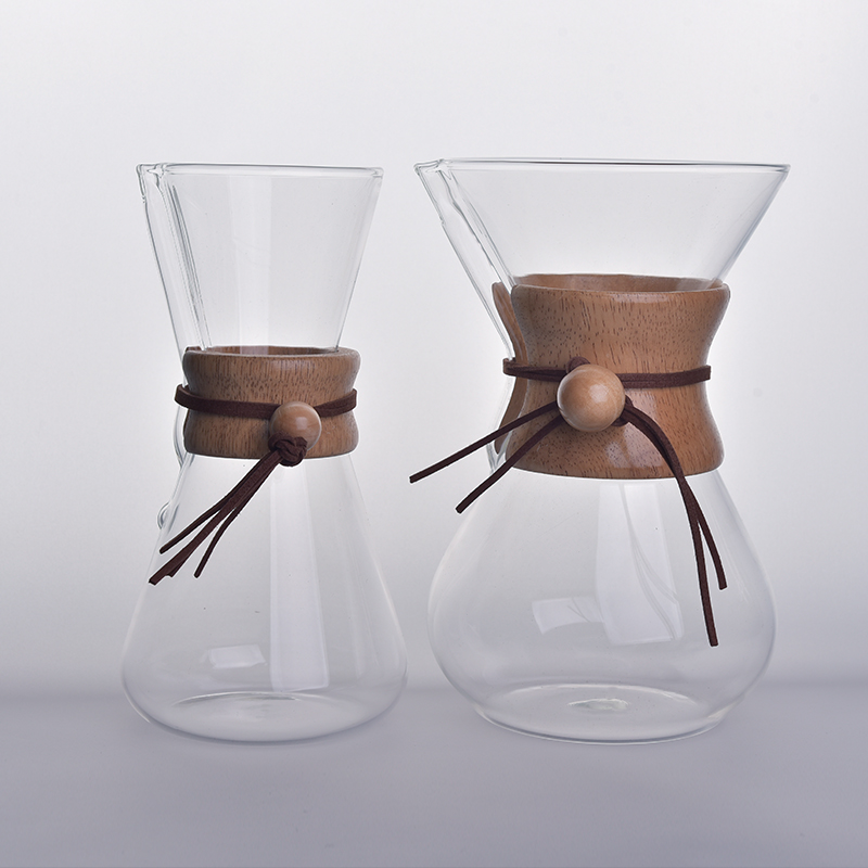 800 ml Borosilikatglas Glaskaffeetopf