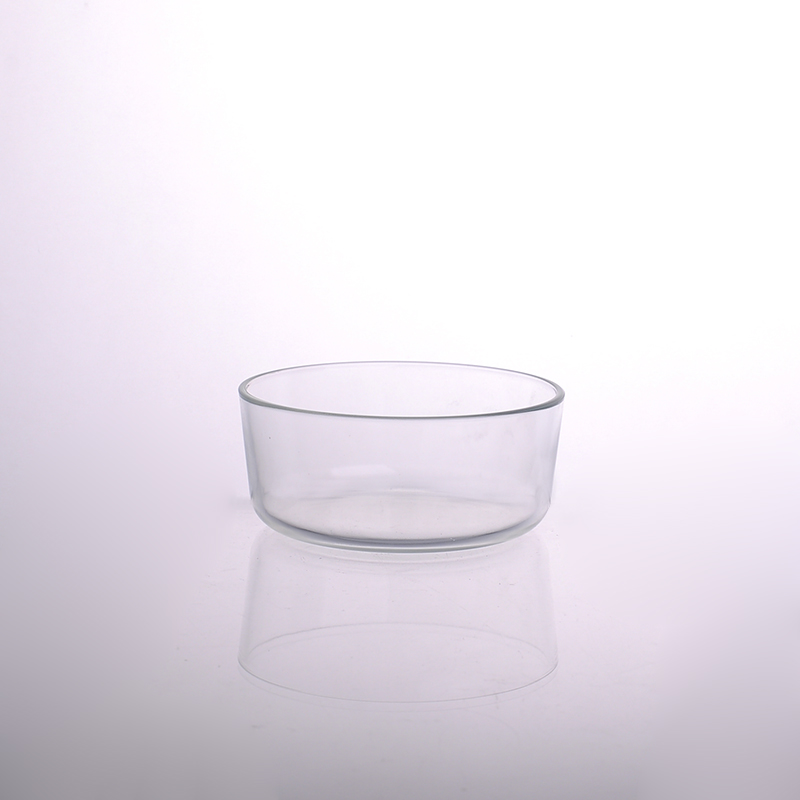 850ml glass container with red lid
