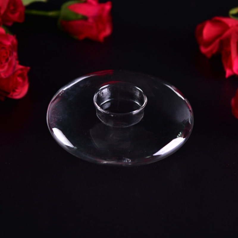 Low MOQs Borosilicate Glass Tea Light Candle Holder