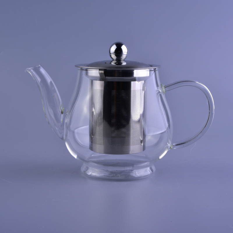 Borosilicato água chaleira café turco vidro chá pote