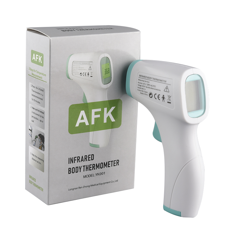 CE FDA Touch-free Infrared Forehead Thermometer