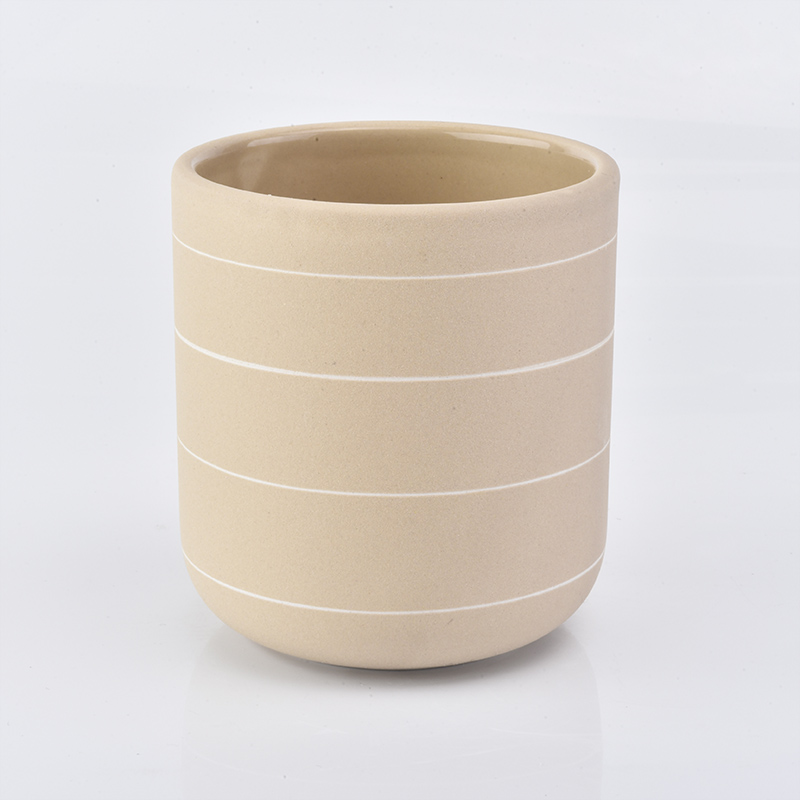 Candela ceramica vasetti portacandele 400ML all'ingrosso