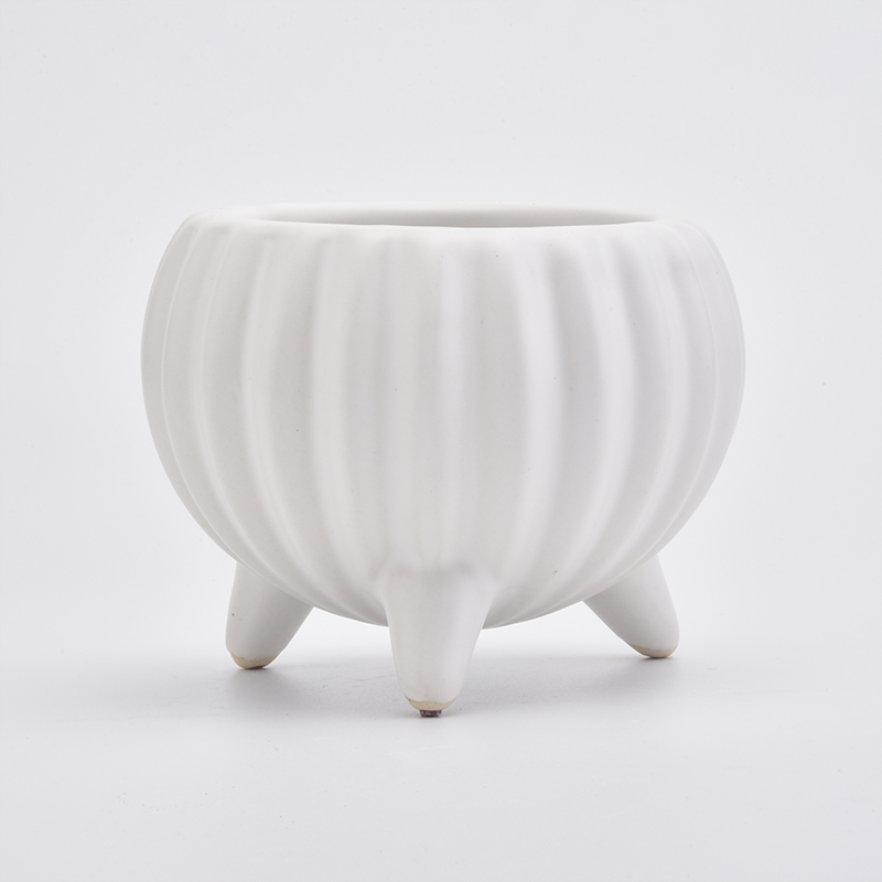 Keramik Kerzenhalter mit Ständer für Wohnkultur Keramik Kerzenhalter Sojawachshalter