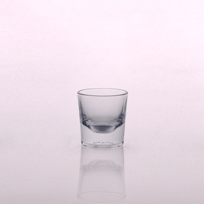 Vidrio del beber jugo claro gruesos Base agua barata