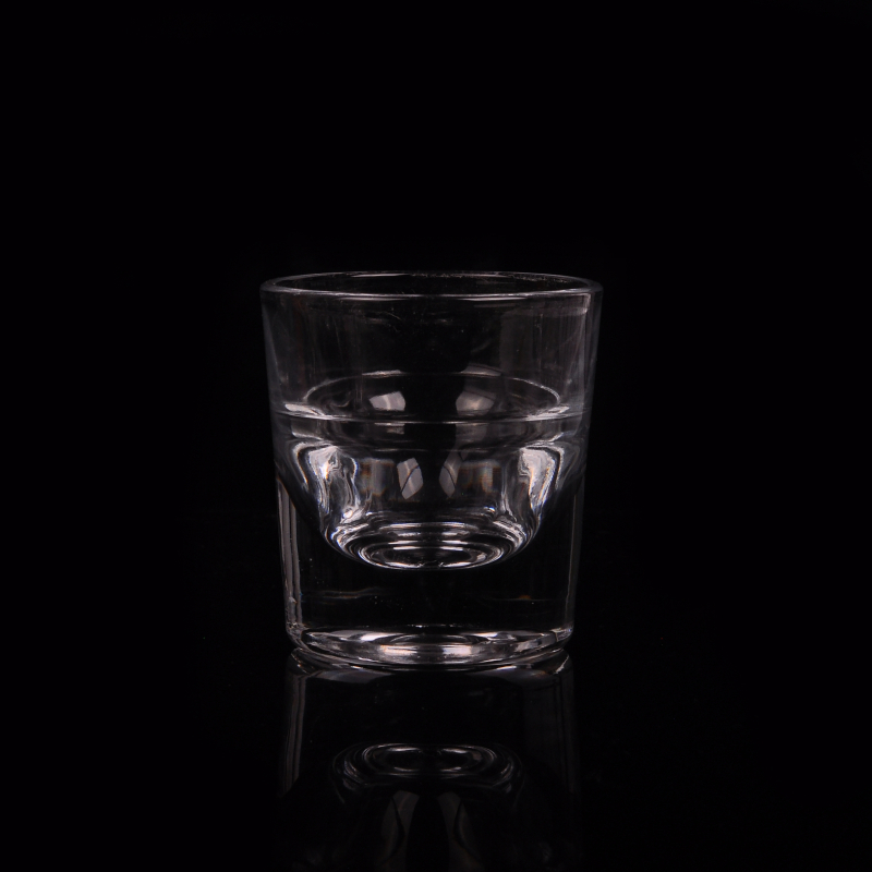 Gobelet en verre de haute qualité Drinkware Old Fashion claire Whisky bon marché Stock tasse de l’eau douce potable