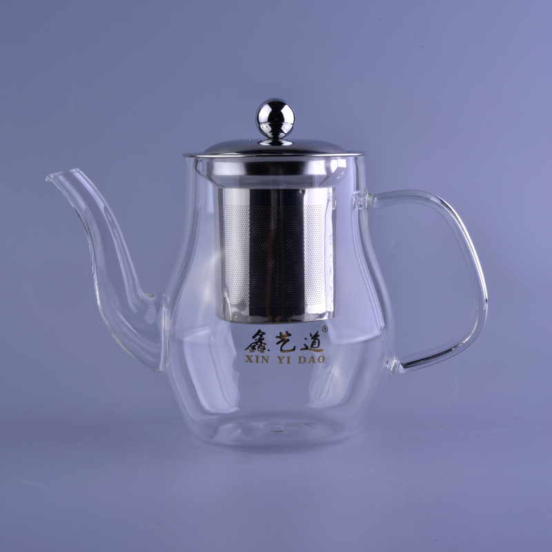 Chinois thermos pyrex pot de thé en verre en gros