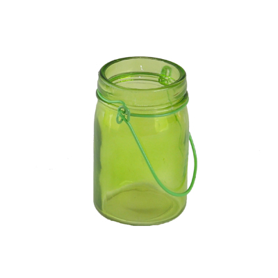 Church decoration glass candle container