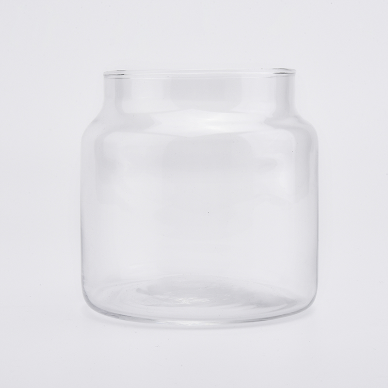 Clear Glass Candle Jar Home Decoration Wholesales