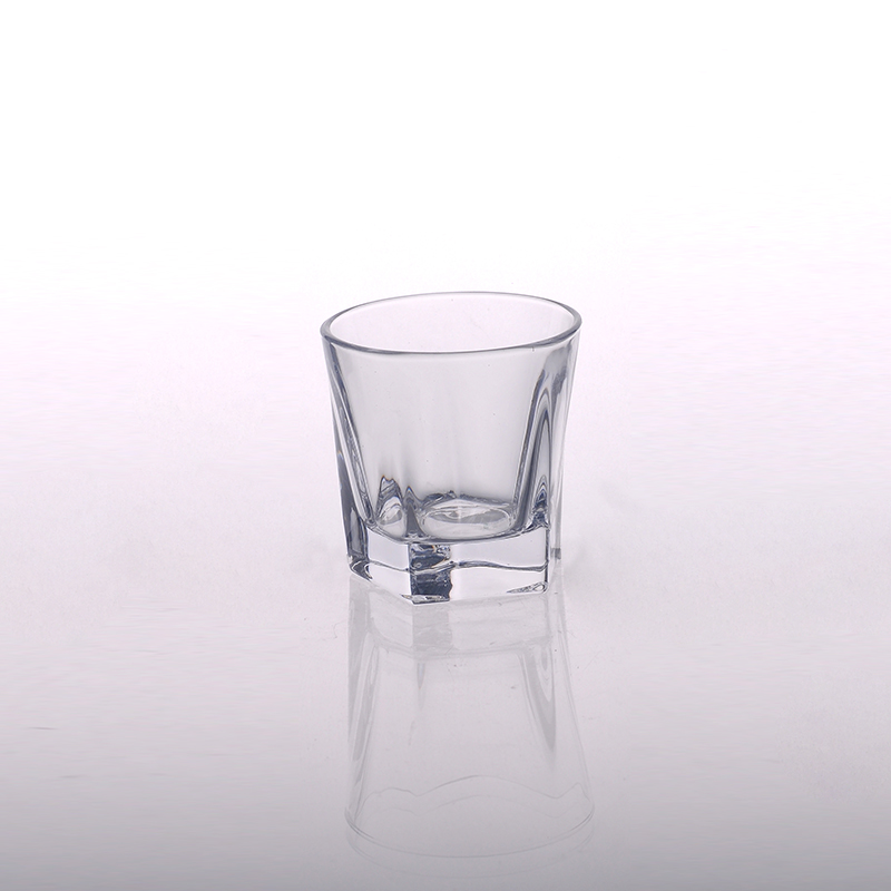 Klar, Recycling Tumbler Shot-Glastasse Wasser für Familie und Bar oder Restaurant