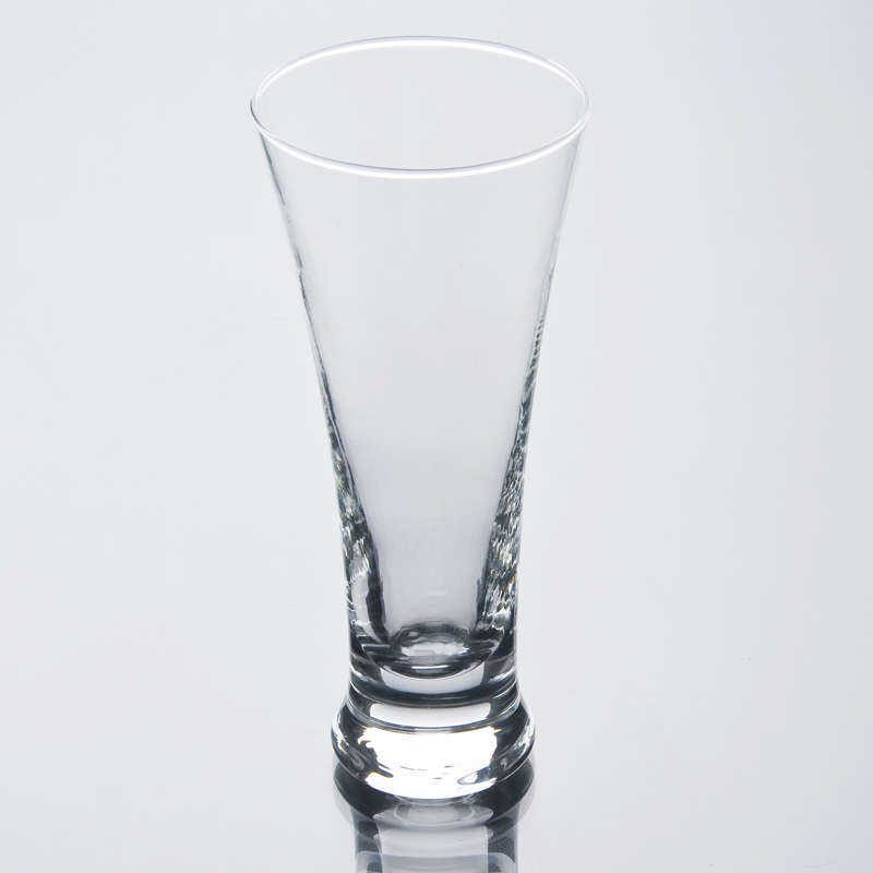 Clear drinking glass cup