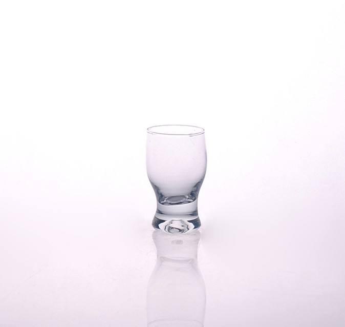Di cristallo di vetro Piccolo peduncolo Wine Glass acqua