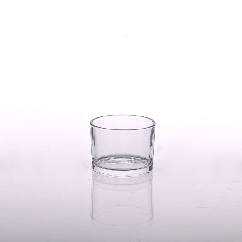 Kryształ szklany cylinder świeca jasne