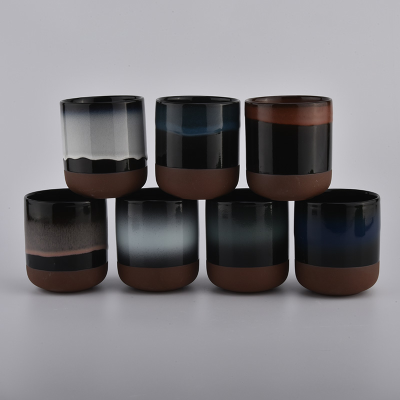 Custom Ceramic Candle Vessels Wholesale