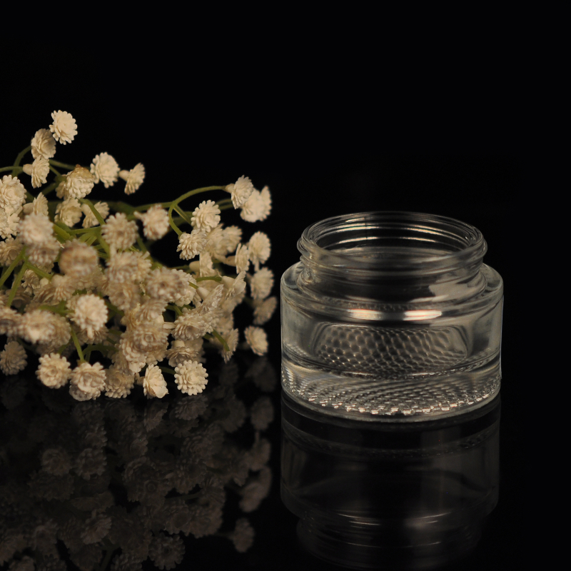 Envase cosmético de cristal personalizado para crema
