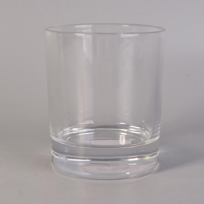 Niestandardowe wysokiej jakości świeczniki szklane z pokrywkami z różowego złota