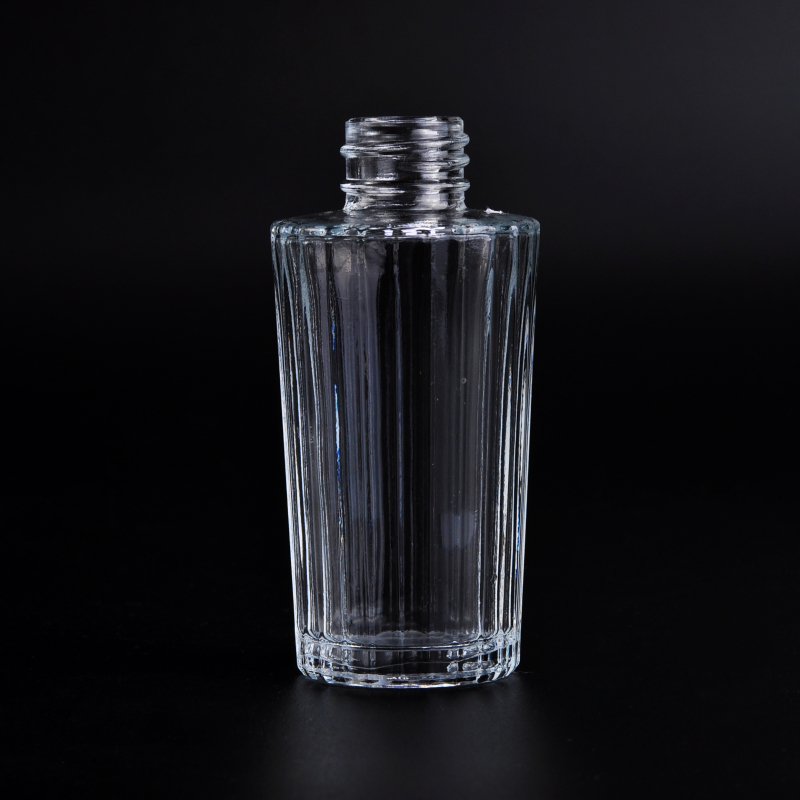 Frasco de perfume pequeno bonito do vidro da forma de 44ml redondo