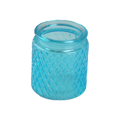Decoration glass candle jar