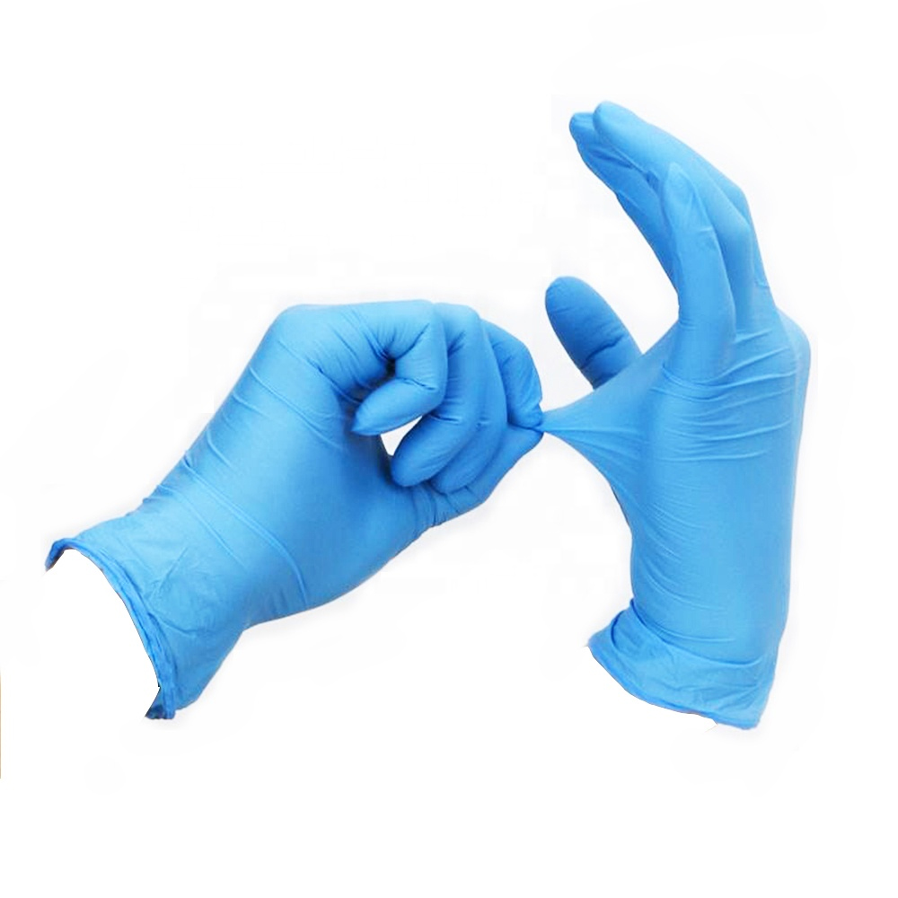 Rękawiczki jednorazowe Bezpudrowe nitrylowe