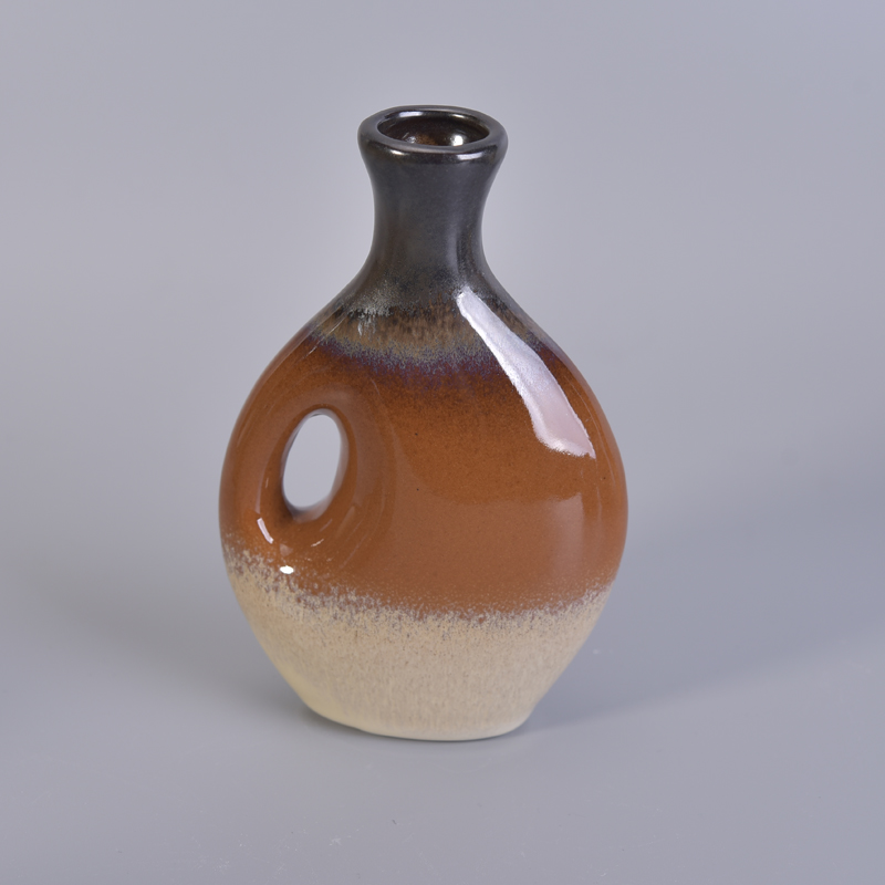 Fambe Verglasung Keramik Vase für Blumenschmuck