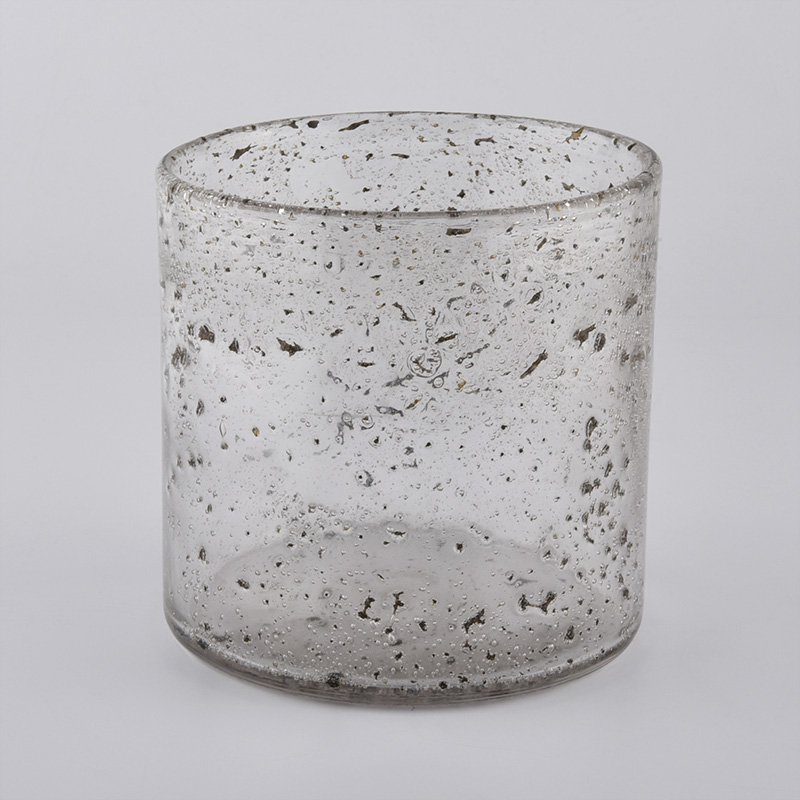 Glass Candle Jars with Handmade