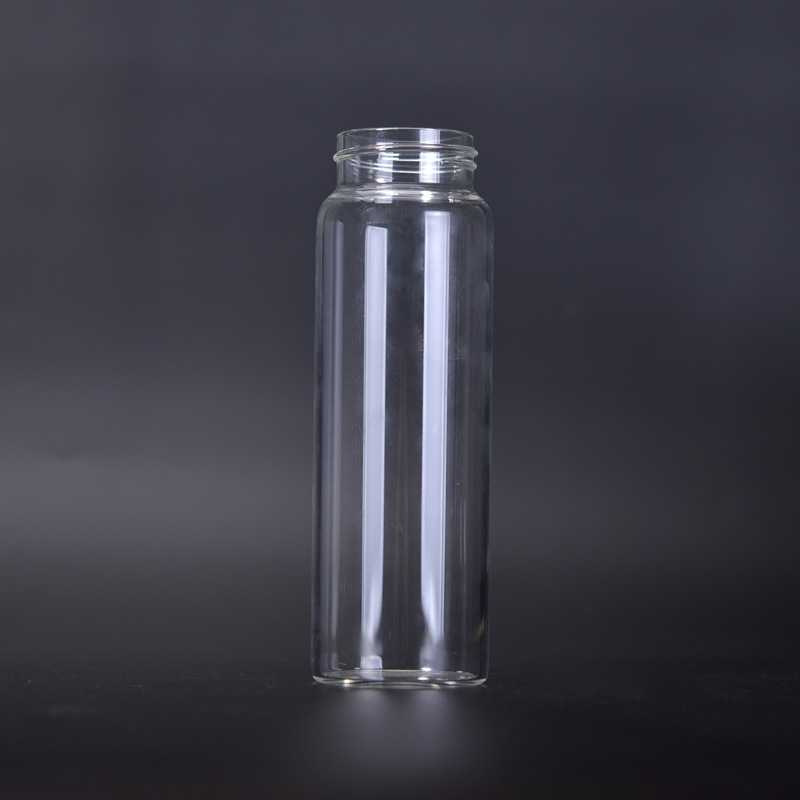 Botellas de agua cristalinas super claras del cyclinder que venden al por mayor