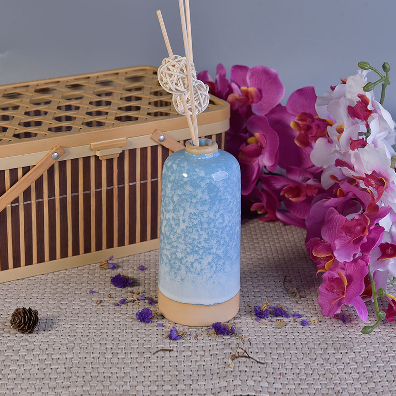 Home fragranza reattiva vetro ceramica diffusore aromatico bottiglia