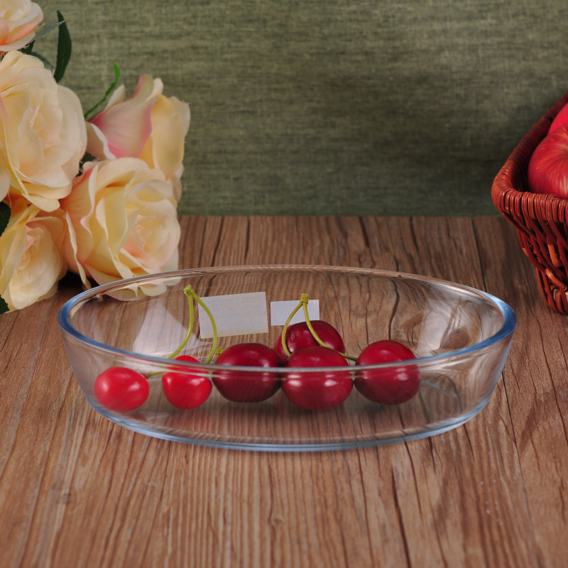 Ellipse Heat Resistant Glass Container