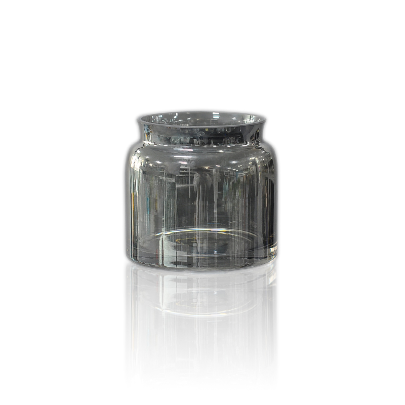 Ion plating glass candle jar
