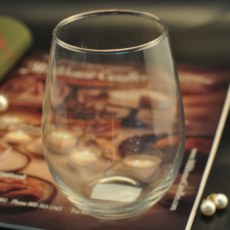 Bicchiere in vetro grande di alta qualità (600mL)